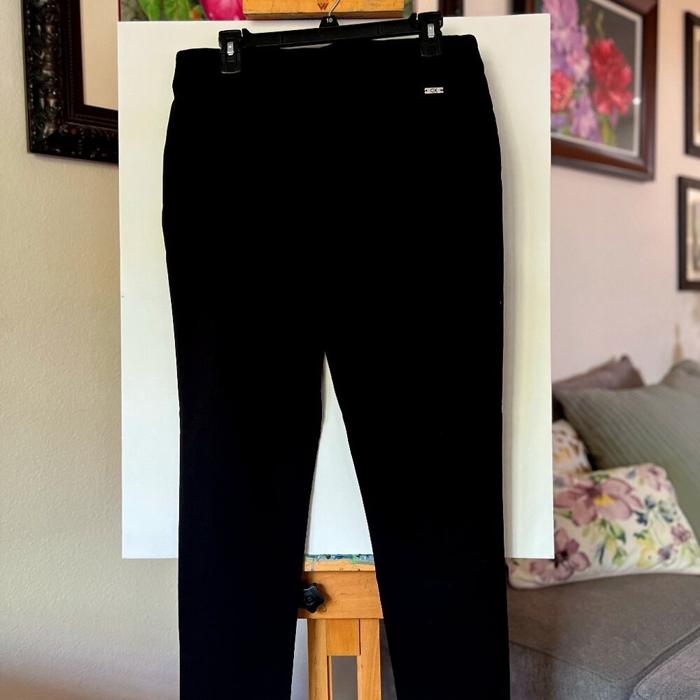 Calvin Klein stretch black office or casual pants
